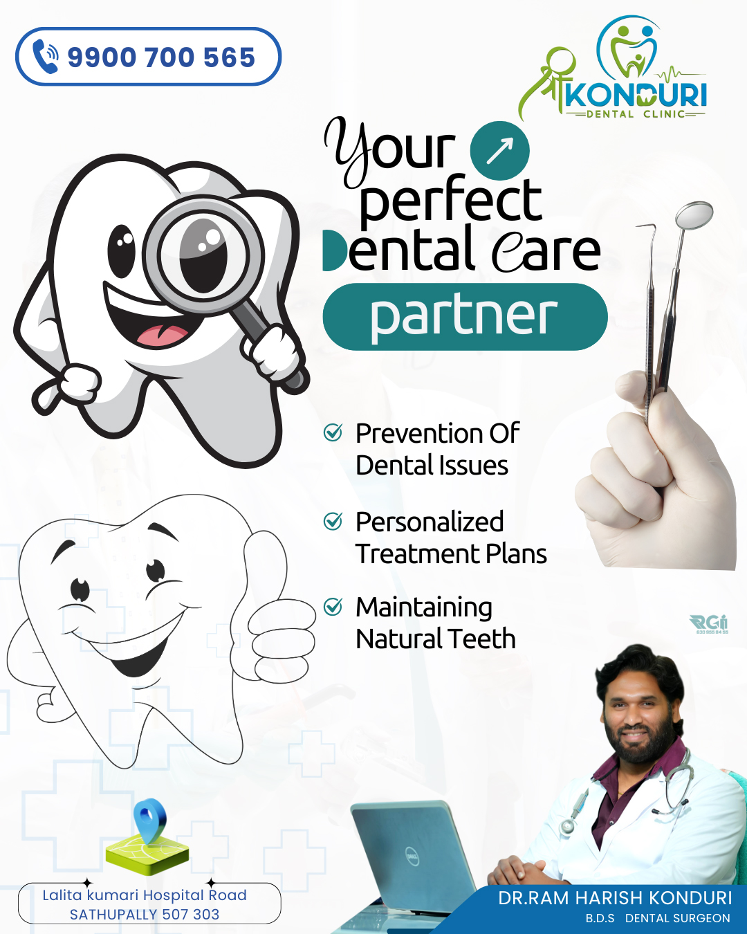 Dental care poster